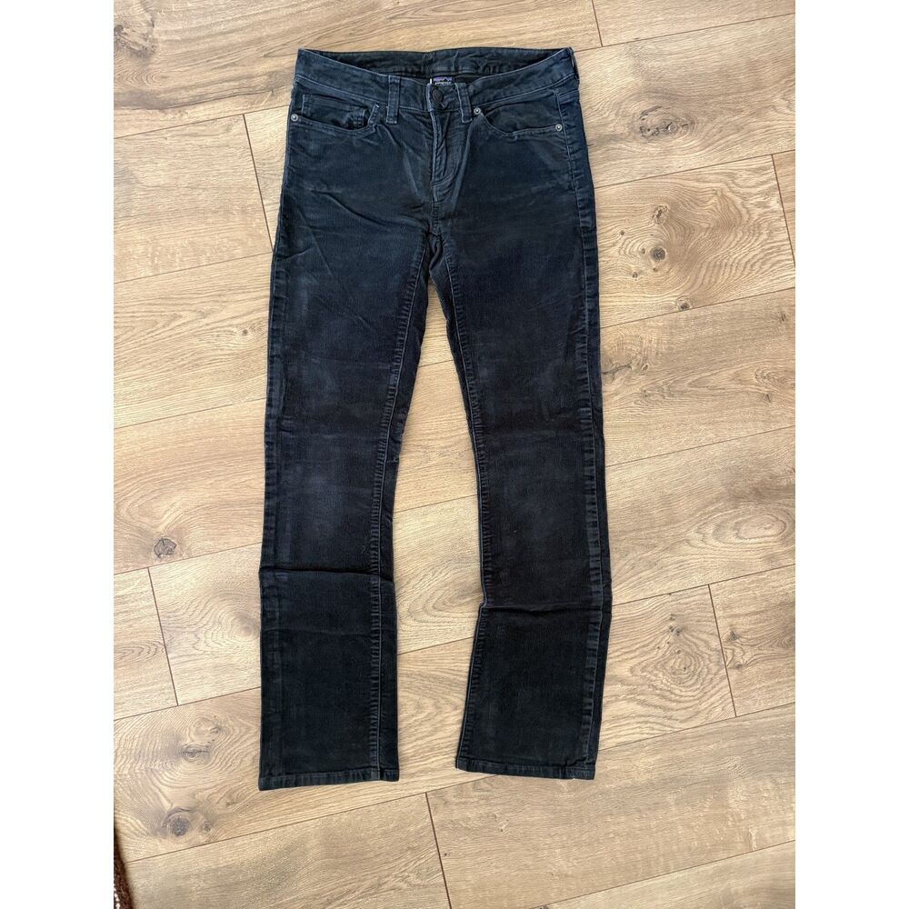 PATAGONIA 26 women's corduroy jeans emerald green organic cotton pants hiking